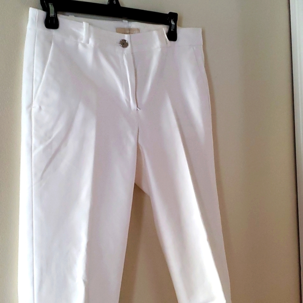 Michael Kors white skinny pants